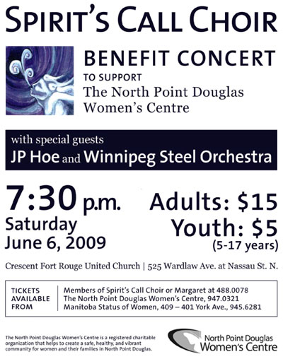 Spirit's Call Choir - Benefit Concert - June 6, 2009