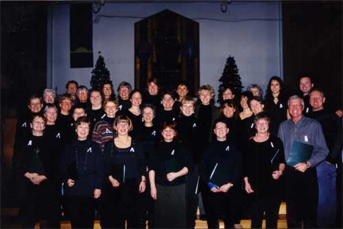 Spirit's Call Choir singing at the Fundraiser