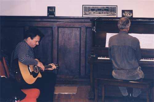 Spirit's Call Choir - Sunday Singing Gathering; Clark Kenyon (guitar) and Lyle Eide (piano)