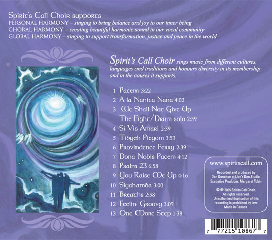 Spirit's Call Choir CD - Together in Harmony