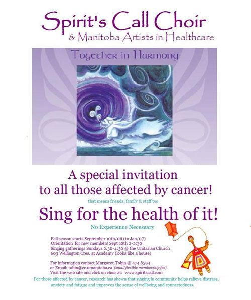 Spirit's Call Choir & Manitoba Artists in Healthcare - Together in Harmony